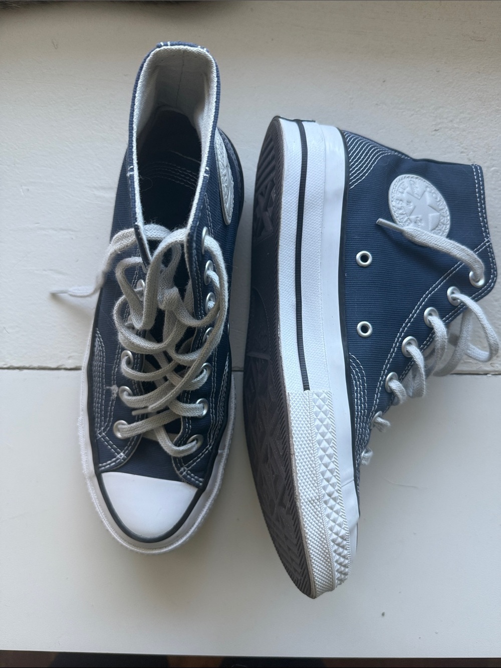 Converse High-Top Sneakers - navy
